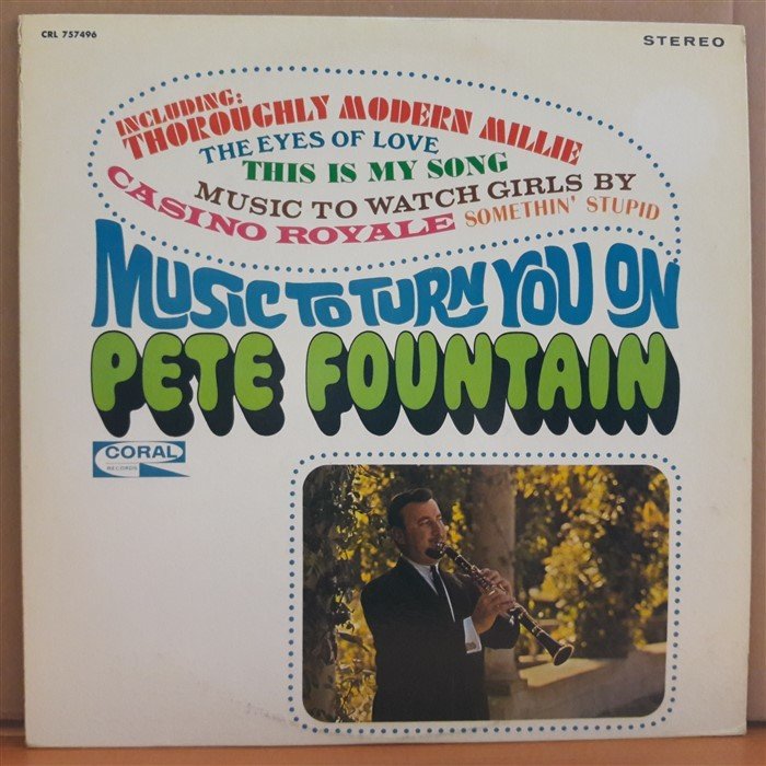 PETE FOUNTAIN - MUSIC TO TURN YOU ON - LP 2.EL PLAK