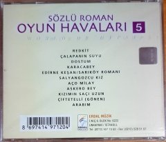 SÖZLÜ ROMAN OYUN HAVALARI 5 - CD ERDAL MÜZİK SIFIR
