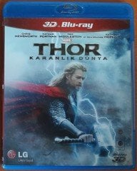 THOR THE DARK WORLD - KARANLIK DÜNYA - CHRIS HEMSWORTH - NATALIE PORTMAN - ANTHONY HOPKINS - MARVEL - 3DBLU-RAY 2.EL