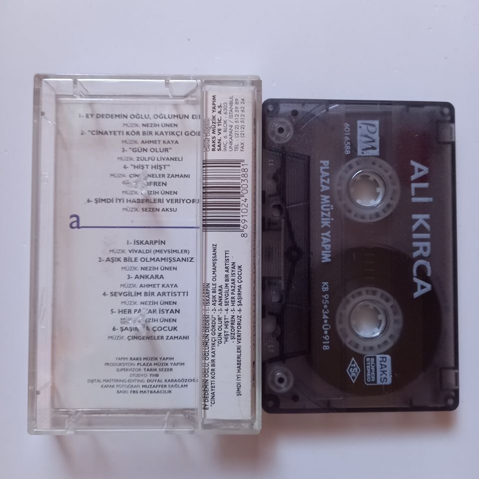 ALİ KIRCA - ŞİMDİ İYİ HABERLERİ VERİYORUZ (1995) - KASET 2.EL