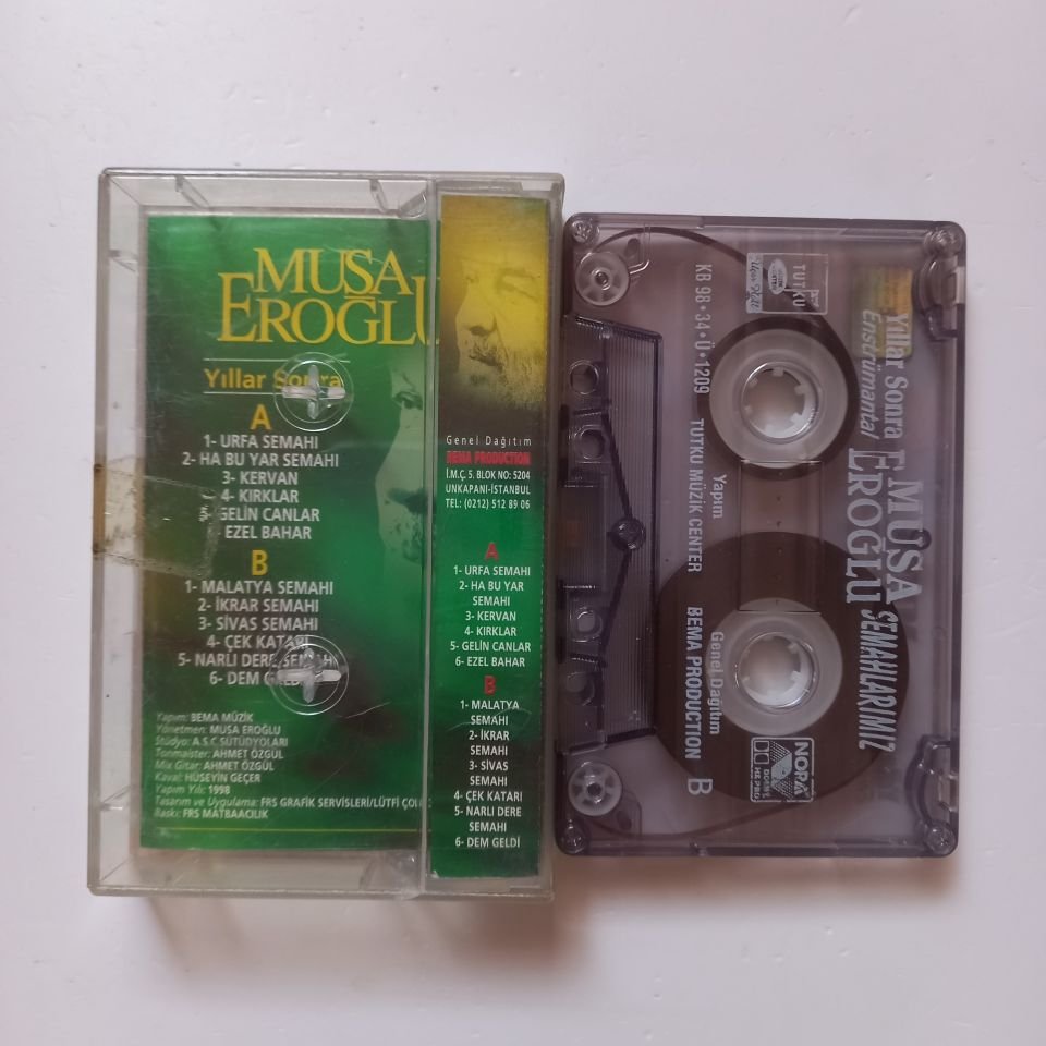 MUSA EROĞLU - SEMAHLARIMIZ (1998) - KASET 2.EL