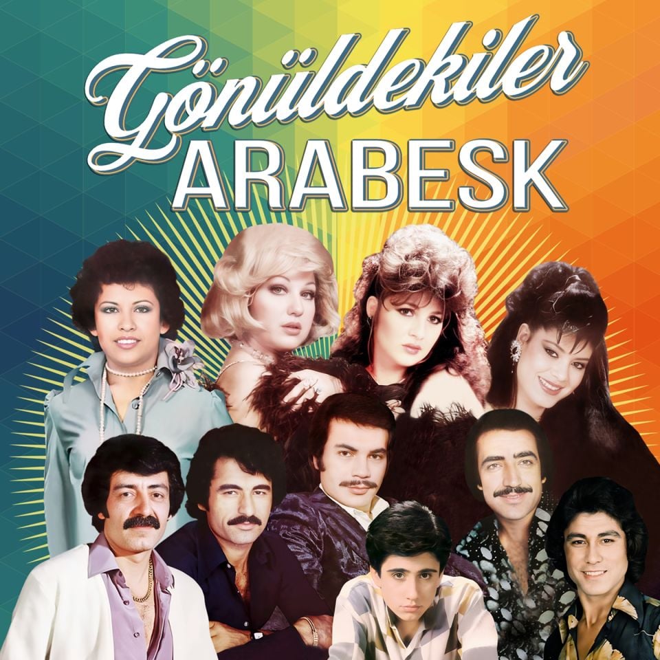 GÖNÜLDEKİLER - ARABESK - İBRAHİM TATLISES, TÜDANYA, MÜSLÜM GÜRSES, BİRİCİK, EMRAH, HAKKI BULUT,.. - LP SIFIR PLAK