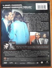 PRESUMED INNOCENT - HARRISON FORD - SNAPCASE DVD 2.EL 1. BÖLGE TR ALTYAZI YOKTUR