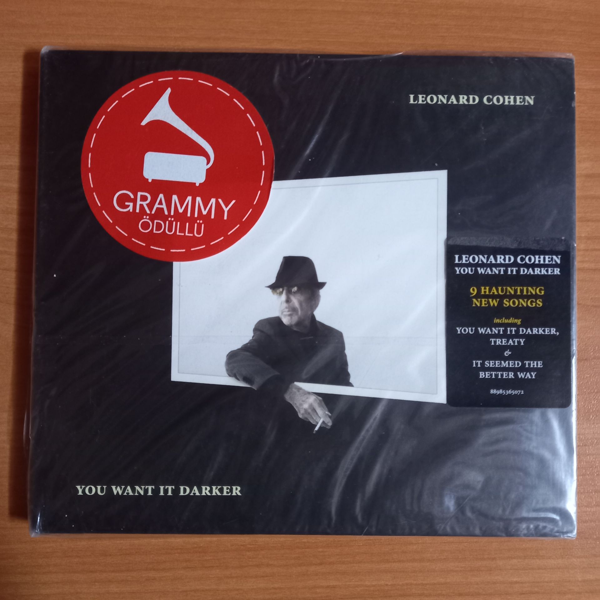 LEONARD COHEN – YOU WANT IT DARKER (2016) - CD SIFIR