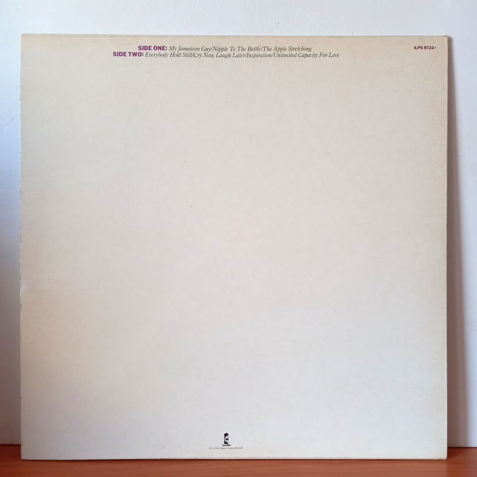 GRACE JONES – LIVING MY LIFE (1982) - LP 2.EL PLAK