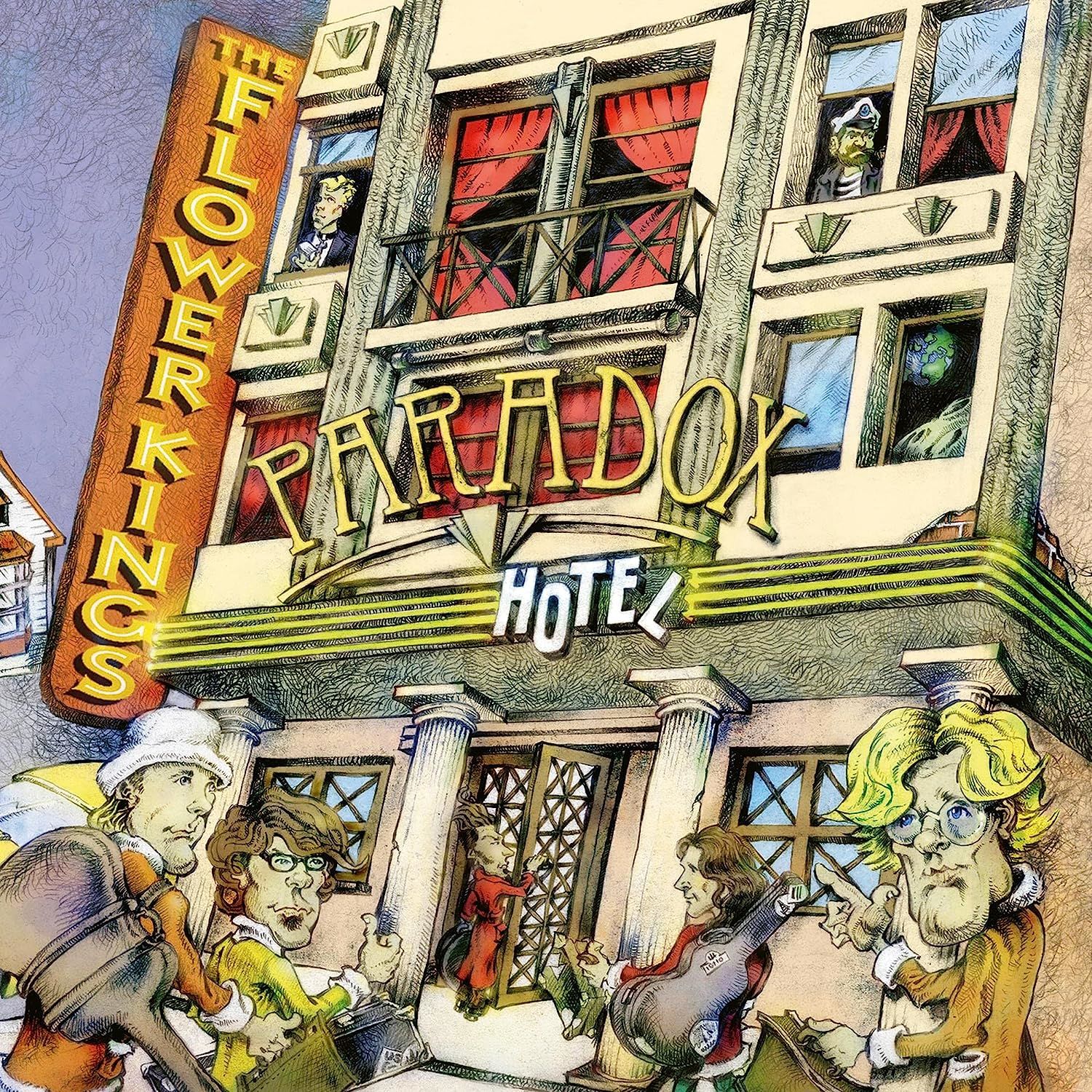 THE FLOWER KINGS - PARADOX HOTEL (2023) - 3LP 180GR + 2CD GATEFOLD SIFIR PLAK