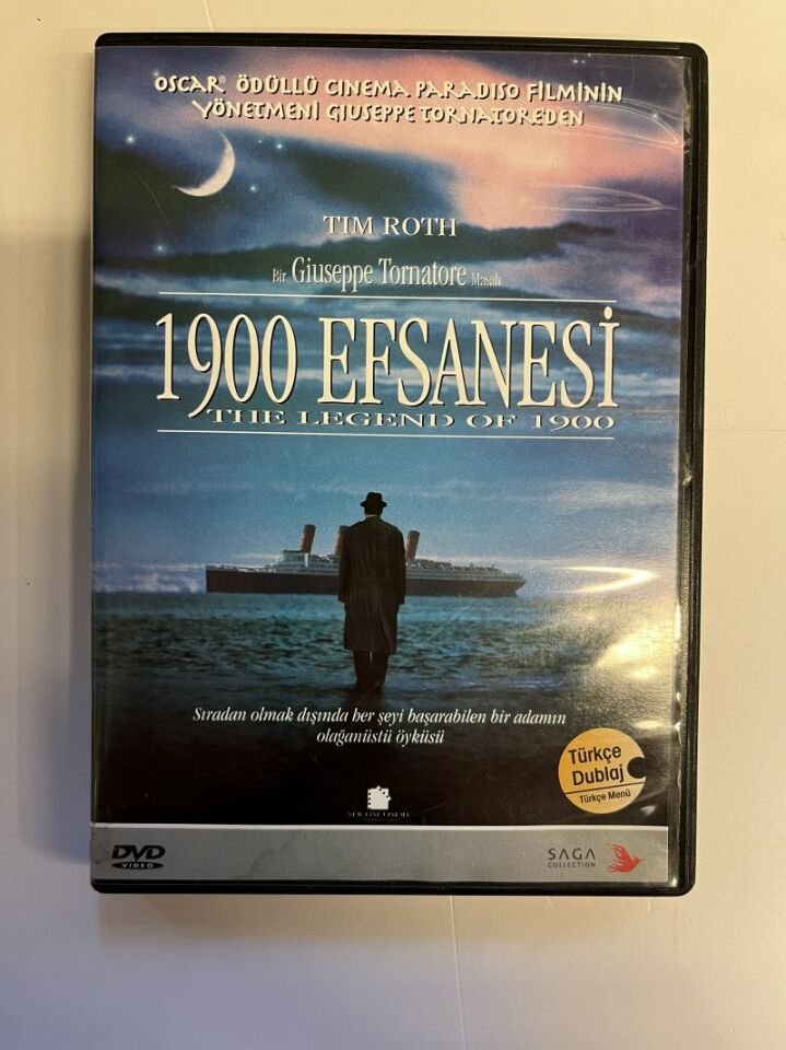 THE LEGEND OF 1900 - 1900 EFSANESİ - TIM ROTH - G. TORNATORE - DVD 2.EL