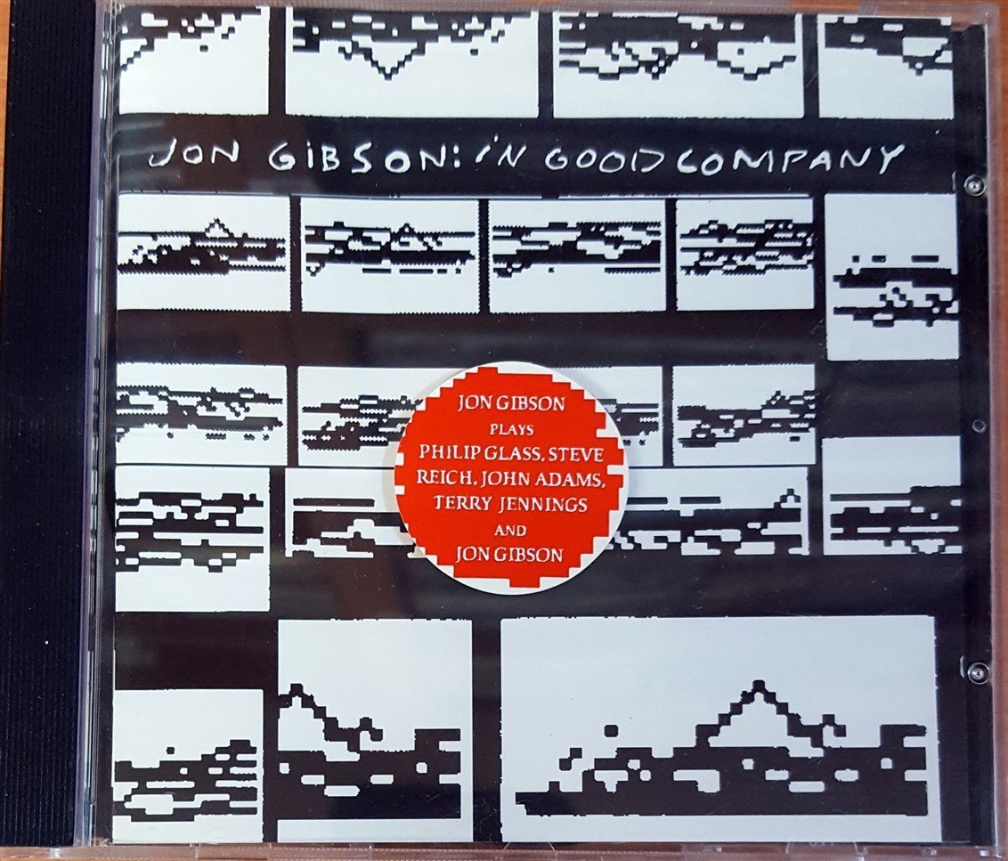 JON GIBSON - IN GOOD COMPANY (1992) MADE IN GERMANY CD 2.EL