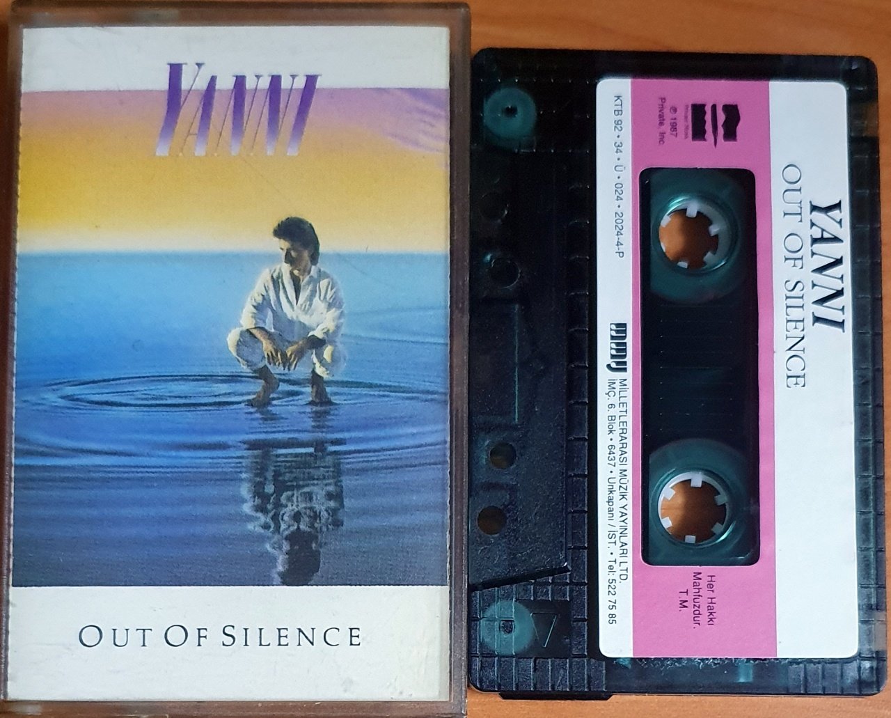 YANNI - OUT OF SILENCE (1992) - KASET 2.EL