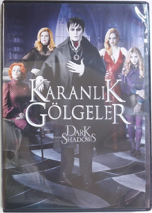 KARANLIK GÖLGELER - DARK SHADOWS - JOHNNY DEPP - HELENA BONHAM CARTER - TIM BURTON - DVD 2.EL