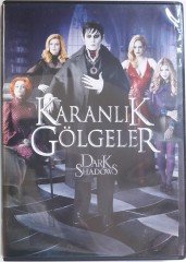KARANLIK GÖLGELER - DARK SHADOWS - JOHNNY DEPP - HELENA BONHAM CARTER - TIM BURTON - DVD 2.EL