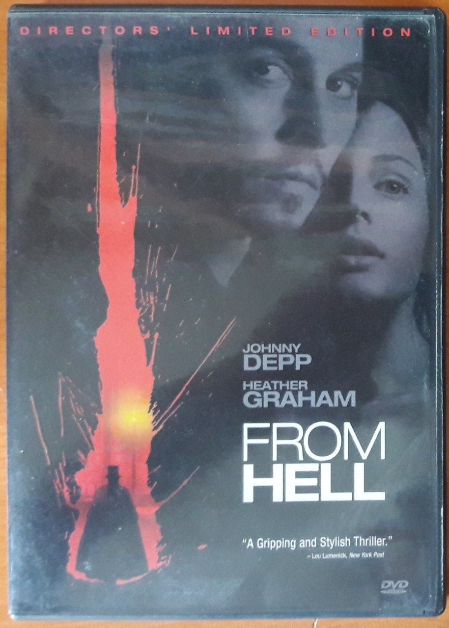 FROM HELL - JOHNNY DEPP - HEATHER GRAHAM - 2xDVD DIRECTOR'S LIMITED EDITION 2.EL 1. BÖLGE TR ALTYAZI YOKTUR