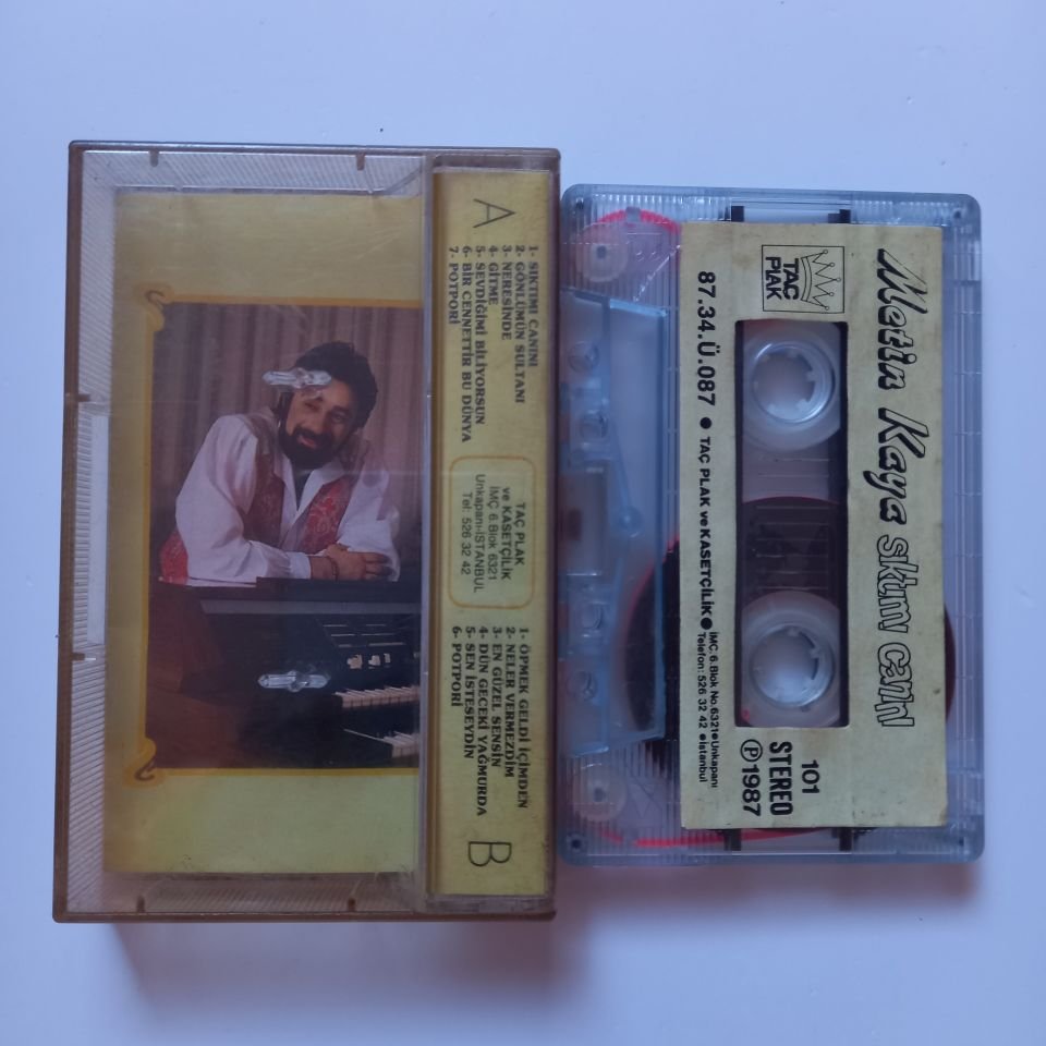 METİN KAYA - SIKTIMI CANINI (1987) - KASET 2.EL