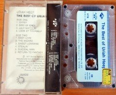 URIAH HEEP - THE BEST OF (1988) ALFA CASSETTE MADE IN TURKEY ''USED'' PAPER LABEL