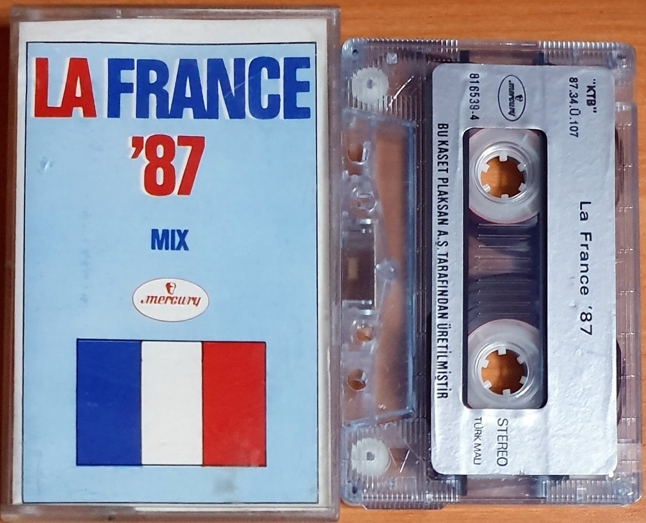 LA FRANCE '87 / DAVID KOVEN, MAGAZINE 60, NIAGARA, CHRISTIAN BARHAM (1987) - KASET PLAKSAN 2.EL