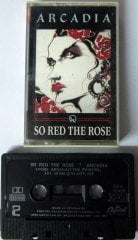 ARCADIA - SO RED THE ROSE (1985) CASSETTE MADE IN CANADA ''USED''