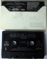 ARCADIA - SO RED THE ROSE (1985) CASSETTE MADE IN CANADA ''USED''