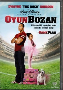 THE GAME PLAN - OYUN BOZAN - DWAYNE JOHNSON - DISNEY - DVD 2.EL