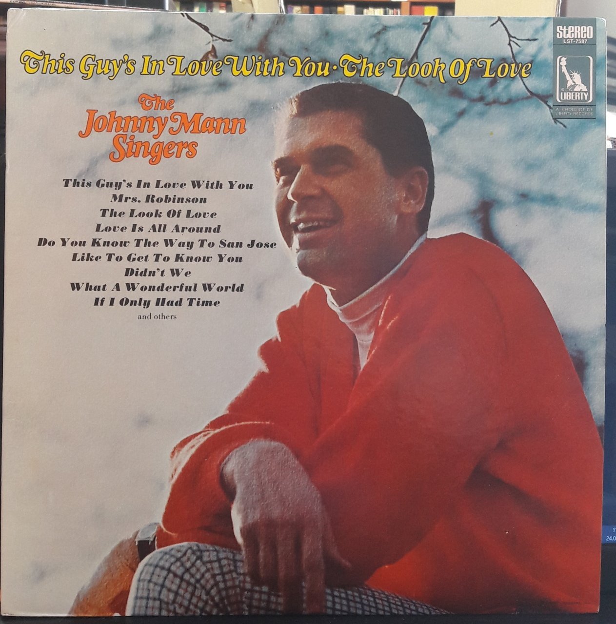 THE JOHNNY MANN SINGERS - THIS GUY'S IN LOVE WITH YOU THE LOOK OF LOVE - PLAK 2.EL