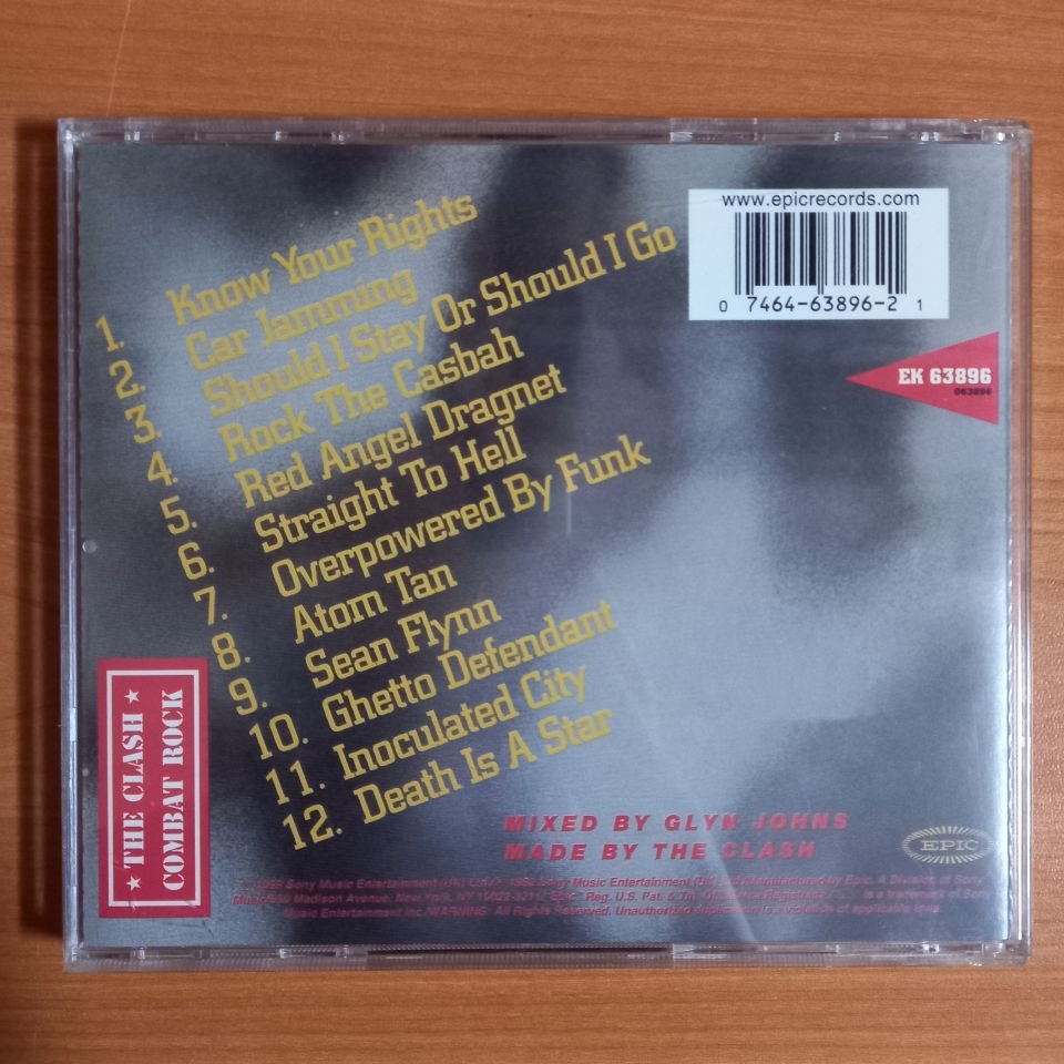 THE CLASH – COMBAT ROCK (1999) - CD 2.EL