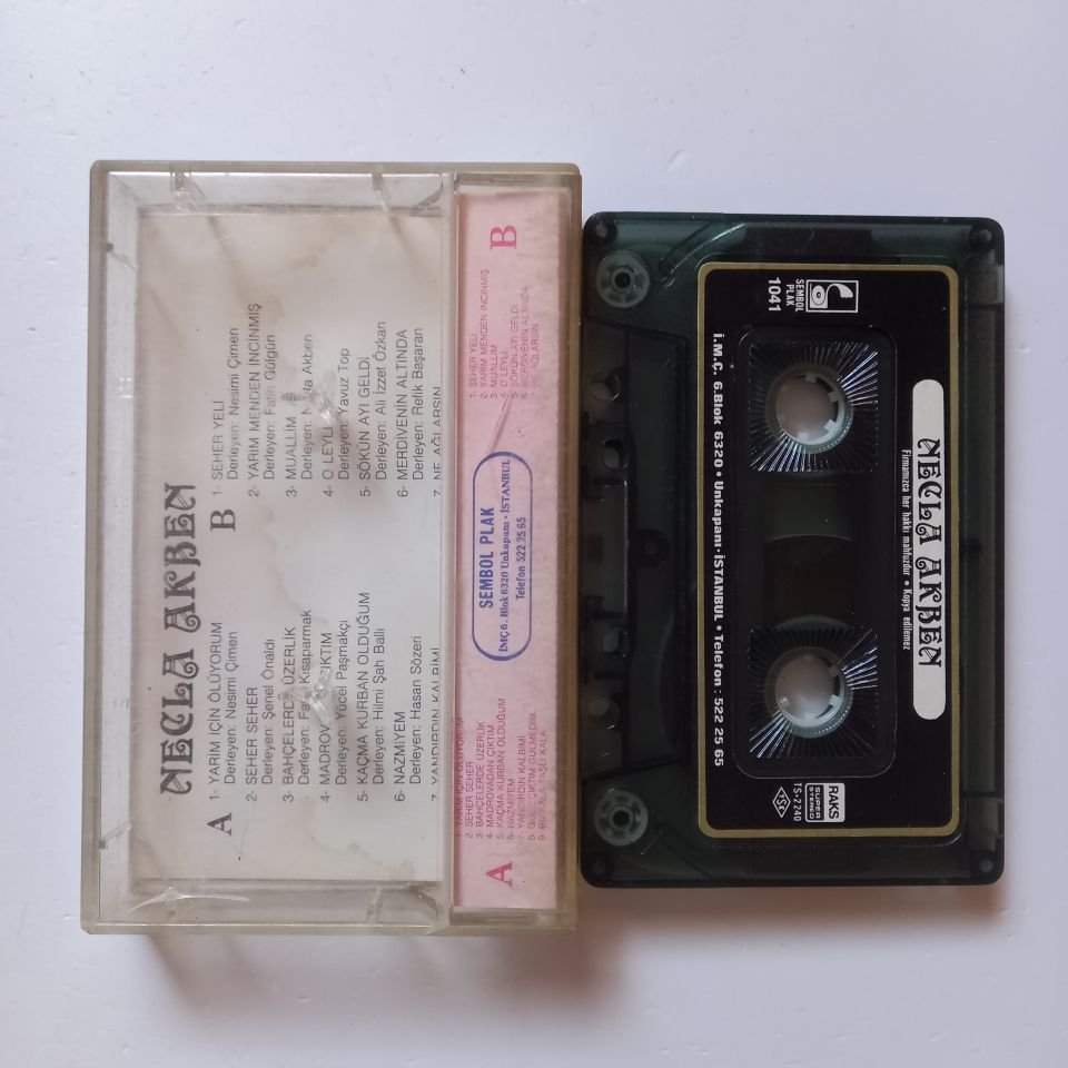NECLA AKBEN - YARİM İÇİN ÖLÜYORUM - KASET 2.EL
