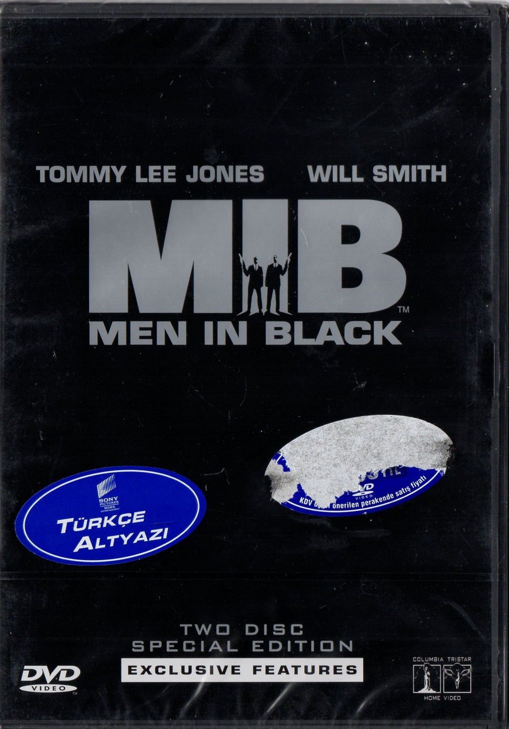 MEN IN BLACK - WILL SMITH - TOMMY LEE JONES - 2 DISC SPECIAL EDITION - DVD SIFIR