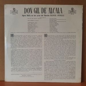 DON GIL DE ALCALA / MANUEL PENELLA - LP DÖNEM BASKISI SIFIR PLAK