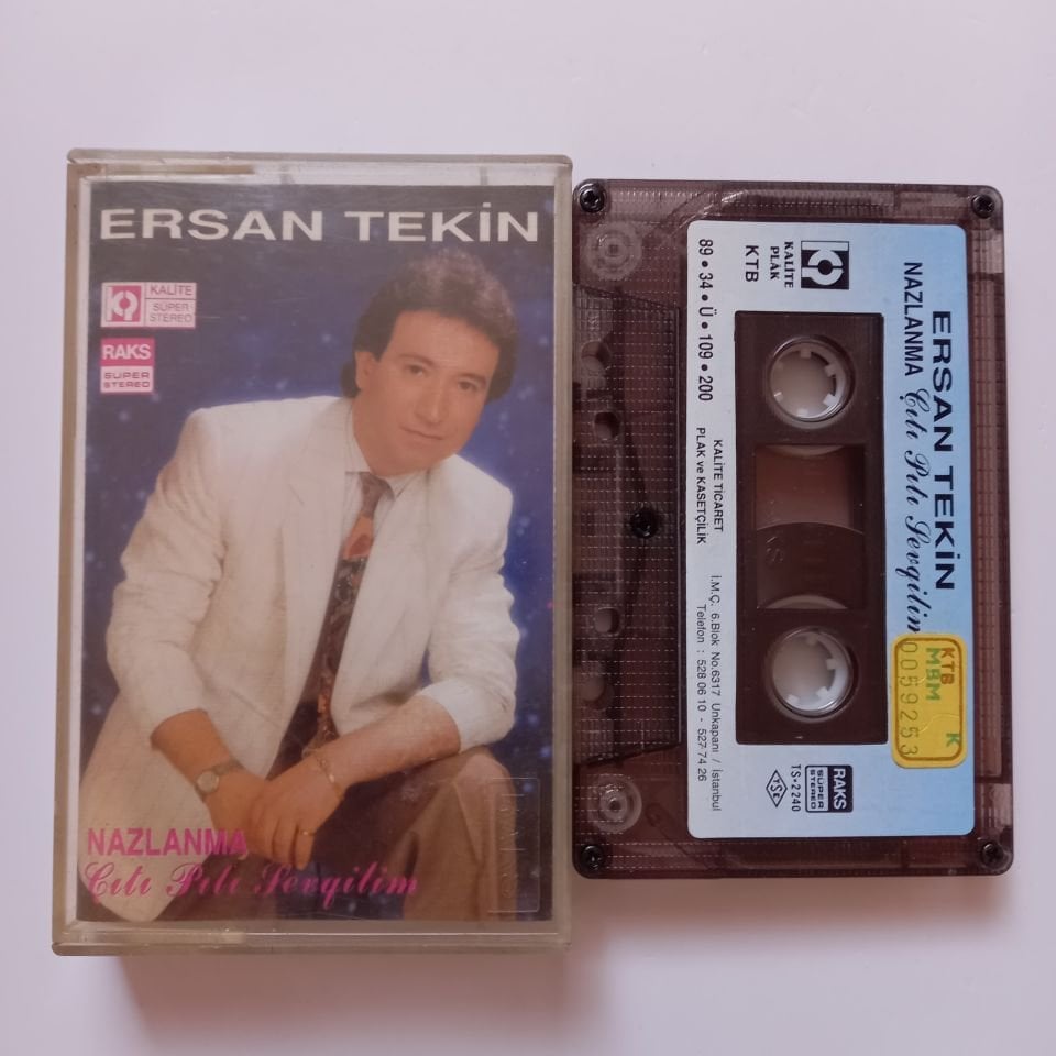 ERSAN TEKİN - NAZLANMA / ÇITI PITI SEVGİLİM (1989) - KASET 2.EL