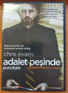 PUNCTURE - ADALET PEŞİNDE - CHRIS EVANS - DVD 2.EL