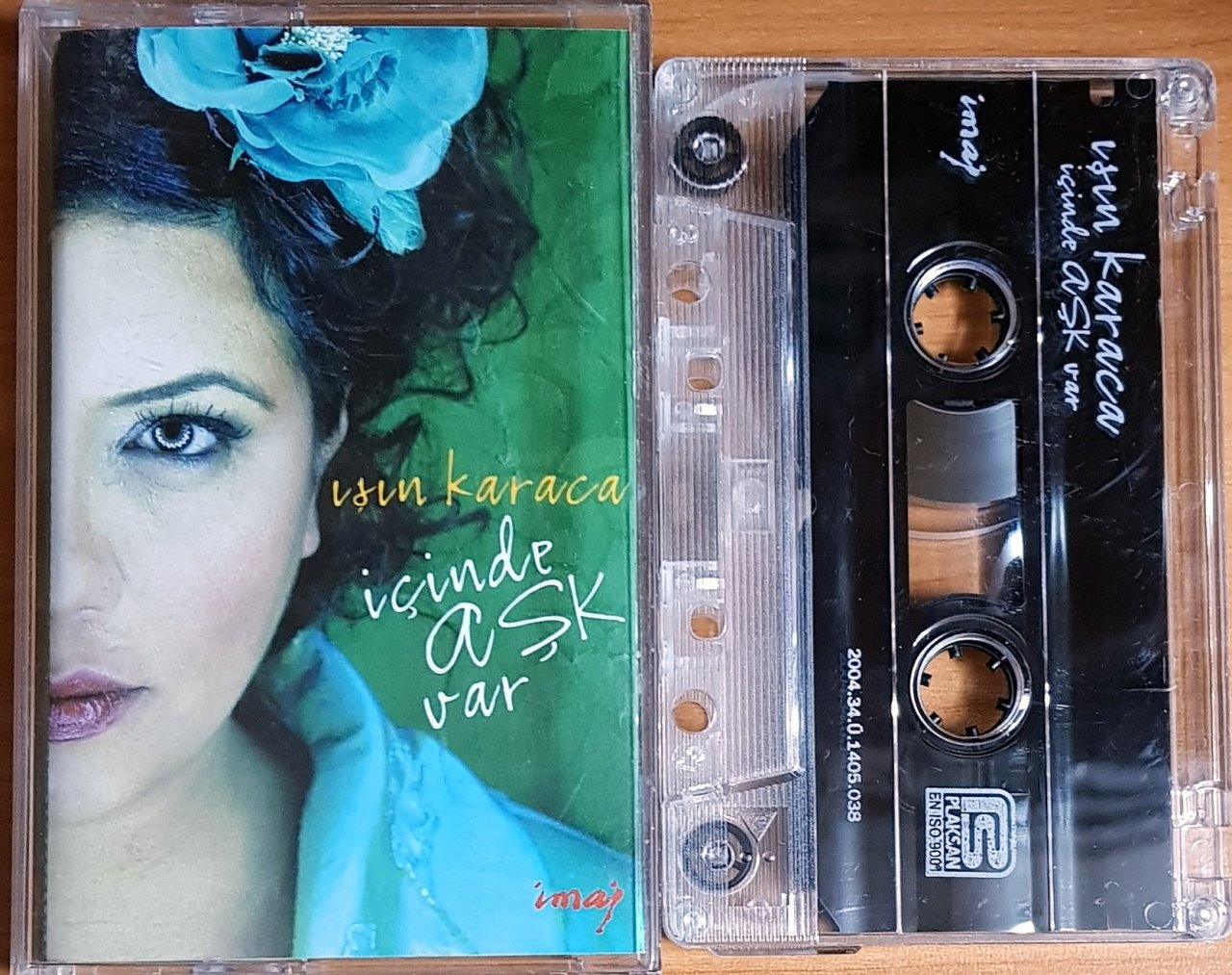 IŞIN KARACA - İÇİNDE AŞK VAR (2004) İMAJ KASET 2.EL