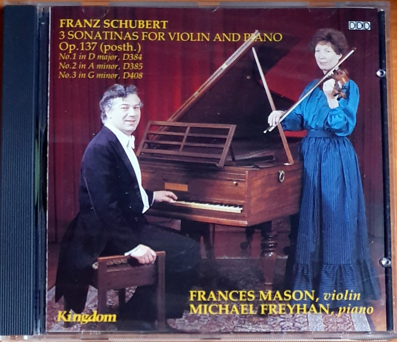 FRANCES MASON / MICHAEL FREYHAN / FRANZ SCHUBERT (1988) - CD KINGDOM 2.EL