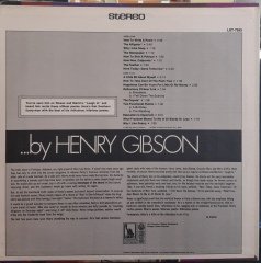 HENRY GIBSON - ...BY  - PLAK 2.EL