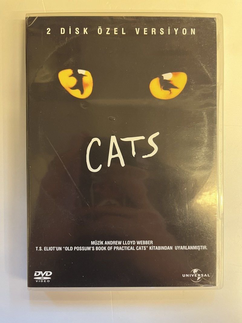 CATS MÜZİKALİ - ANDREW LLOYD WEBBER - 2xDVD 2.EL