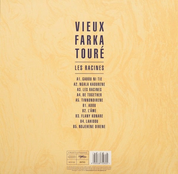 VIEUX FARKA TOURE - LES RACINES (2022) - LP AFRICAN FOLK 180GR SIFIR PLAK