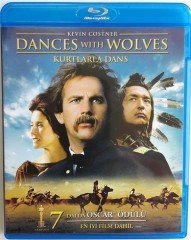 DANCES WITH WOLVES - KURTLARLA DANS - KEVIN COSTNER - BLU-RAY 2.EL
