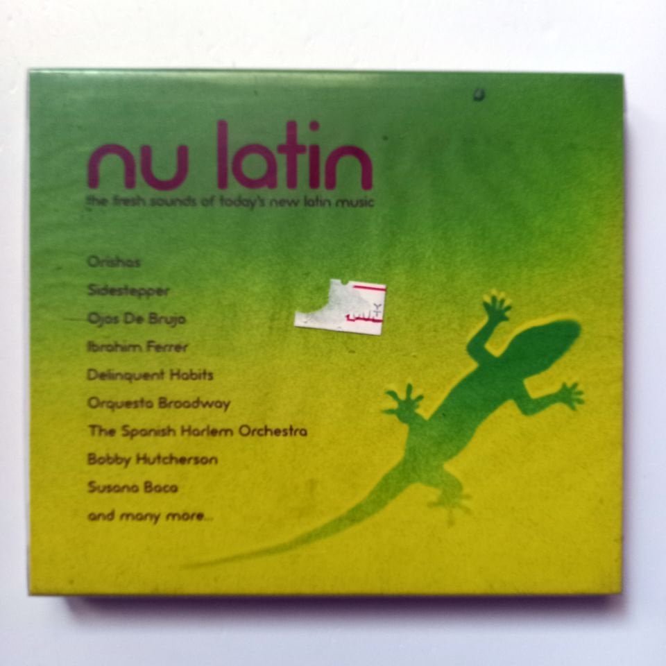 NU LATIN - THE FRESH SOUNDS OF TODAY'S NEW LATIN MUSIC / ORISHAS, SIDESTEPPER, OJOS DE BRUJOİ IBRAHIM FERRER, DELINQUENT HABITS (2004) - 2CD SIFIR