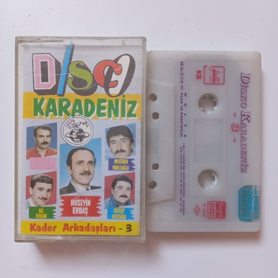 DISCO KARADENİZ / KADER ARKADAŞLARI 3 (1992) - KASET 2.EL