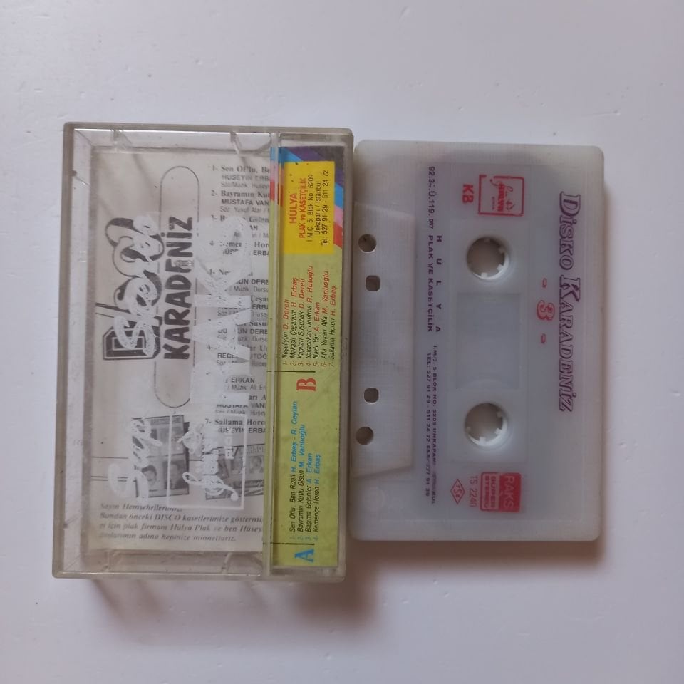 DISCO KARADENİZ / KADER ARKADAŞLARI 3 (1992) - KASET 2.EL