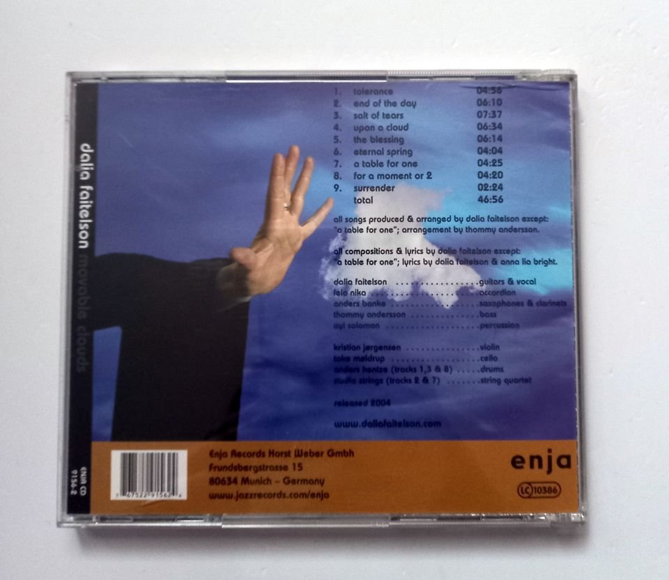 DALIA FAITELSON – MOVABLE CLOUDS (2004) - CD 2.EL