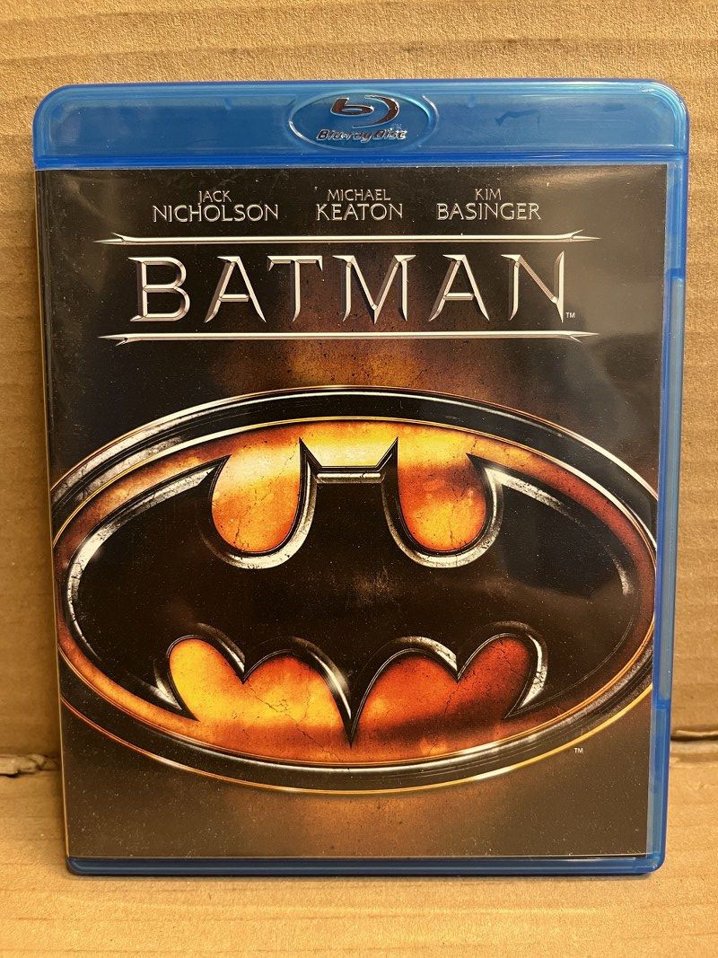 BATMAN (1989) TIM BURTON - MICHAEL KEATON - JACK NICHOLSON - BLU-RAY 2.EL