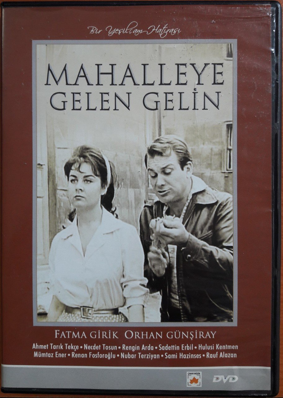 MAHALLEYE GELEN GELİN (1961) - FATMA GİRİK - ORHAN GÜNŞİRAY - OSMAN F. SEDEN - DVD 2.EL