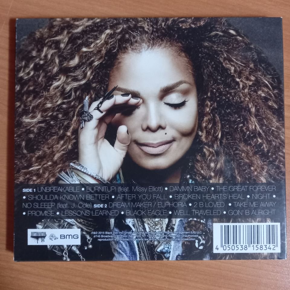 JANET – UNBREAKABLE (2015) - CD 2.EL