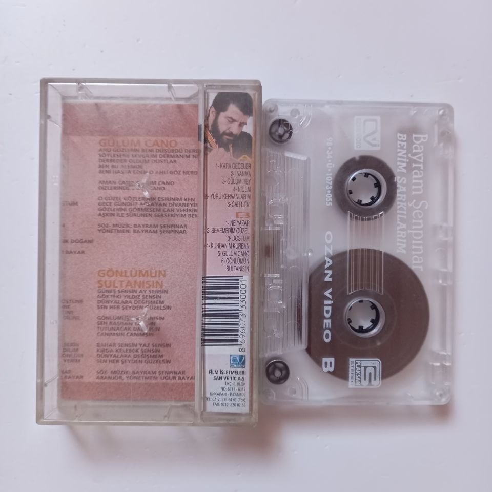 BAYRAM ŞENPINAR - BENİM ŞARKILARIM (1998) - KASET 2.EL