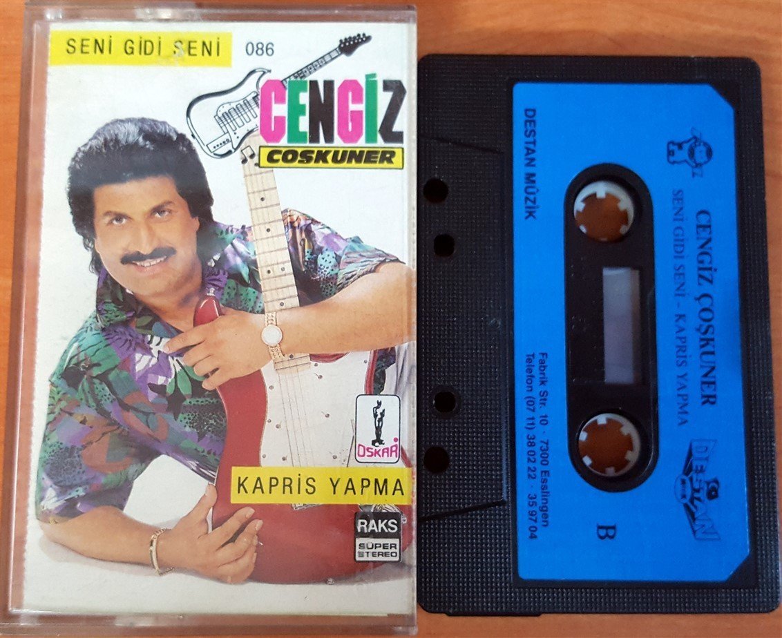 CENGİZ COŞKUNER - SENİ GİDİ SENİ / KAPRİS YAPMA KASET 2.EL