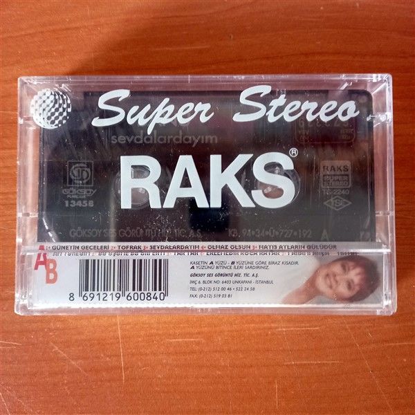 BANU - SEVDALARDAYIM (1994) - KASET SIFIR