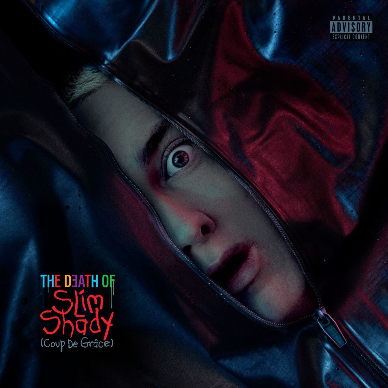 EMINEM - THE DEATH OF SLIM SHADY  (COUP DE GRACE) (2024) - 2LP  RED & BLUE COLOURED EDITION SIFIR PLAK