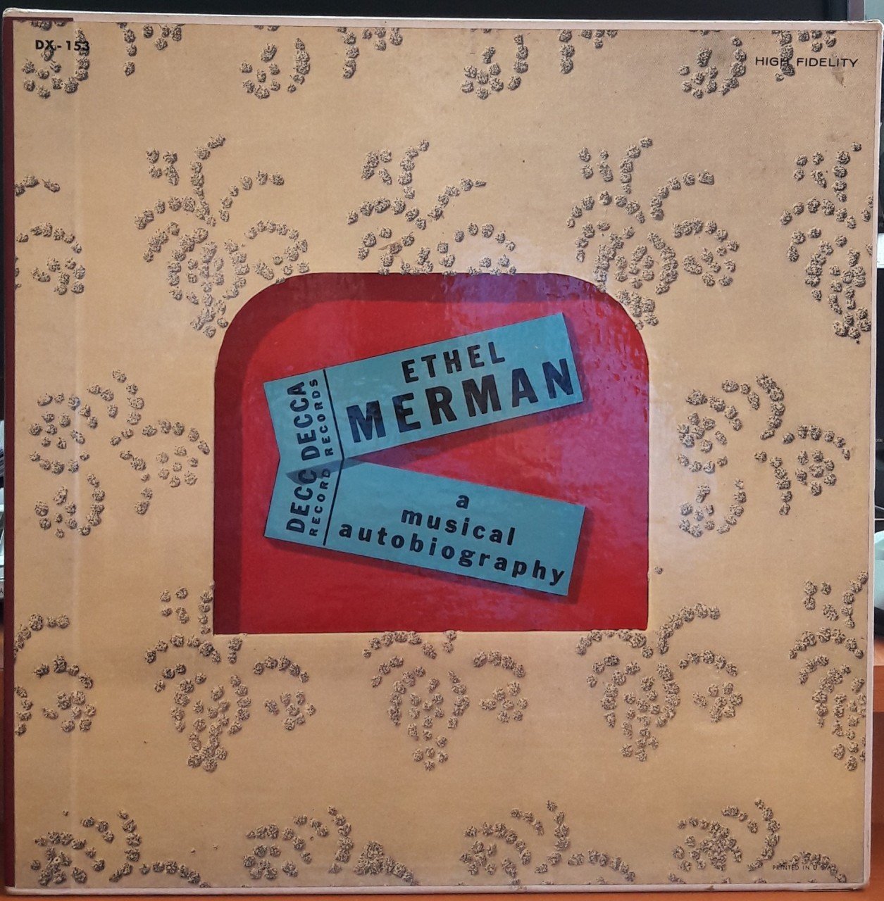 ETHEL MERMAN - A MUSICAL AUTOBIOGRAPHY (1958) - 2PLAK 2.EL