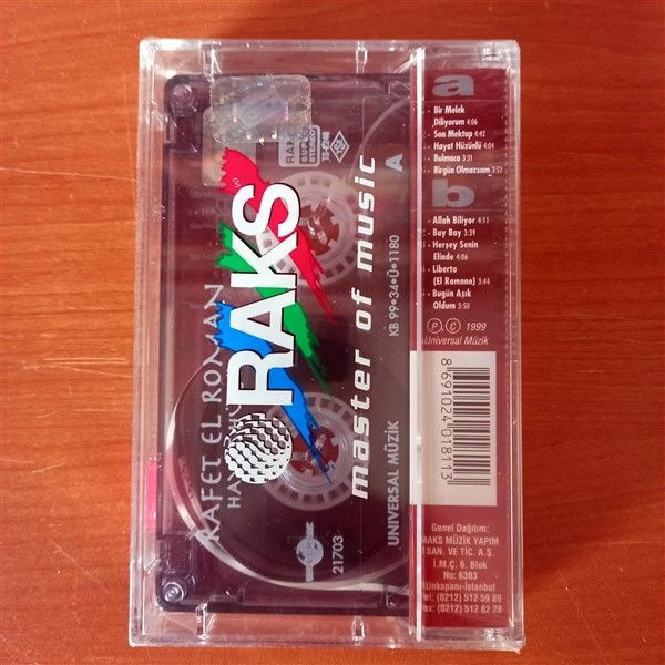 RAFET EL ROMAN - HAYAT HÜZÜNLÜ (1999) - KASET SIFIR