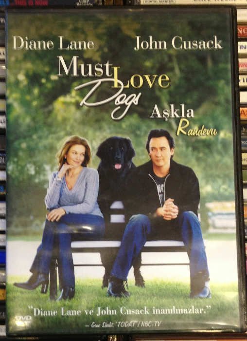 MUST LOVE DOGS - AŞKLA RANDEVU - JOHN CUSACK - DIANE LANE - DVD 2.EL