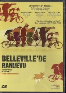 LES TRIPLETTES DE BELLEVILLE - BELLEVILLE'DE RANDEVU - SYLVAIN CHOMET - ANİMASYON - DVD AMBALAJINDA SIFIR